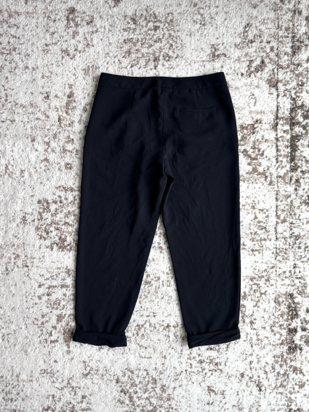 Aritzia Wilfred Allant Japanese Crepe Tailored Cuffed Trouser Pants - Picture 5 of 9